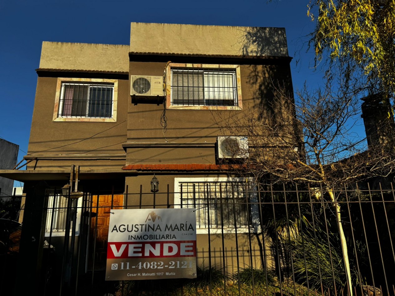 VENTA CASA 5 AMBIENTES MUÑIZ