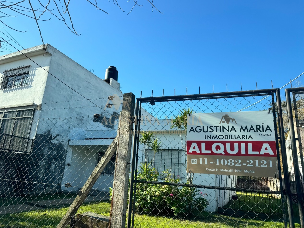 ALQUILER CASA 3 AMBIENTES 